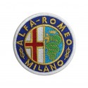 0480 Embroidered patch 7x7 ALFA ROMEO MILANO 1915-1925