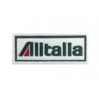 1271 Embroidered patch 10x4 ALITALIA