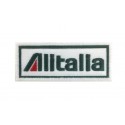 1271 Embroidered patch 10x4 ALITALIA