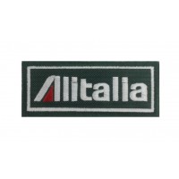 1272 Embroidered patch 10x4 ALITALIA