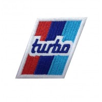 1275 Embroidered patch 6x5 BMW M TURBO