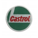 0257 Embroidered patch 7x7 CASTROL