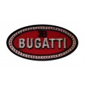 0908 Embroidered patch 8X4 BUGATTI