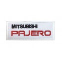 0081 Patch emblema bordado 10x4 Mitsubishi Pajero