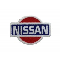 0555 Parche emblema bordado 7x6 NISSAN