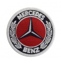 1280 Parche emblema bordado 7x7 MERCEDES BENZ 1926 