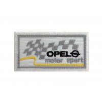0594Embroidered patch 7X4.5 OPEL MOTORSPORT