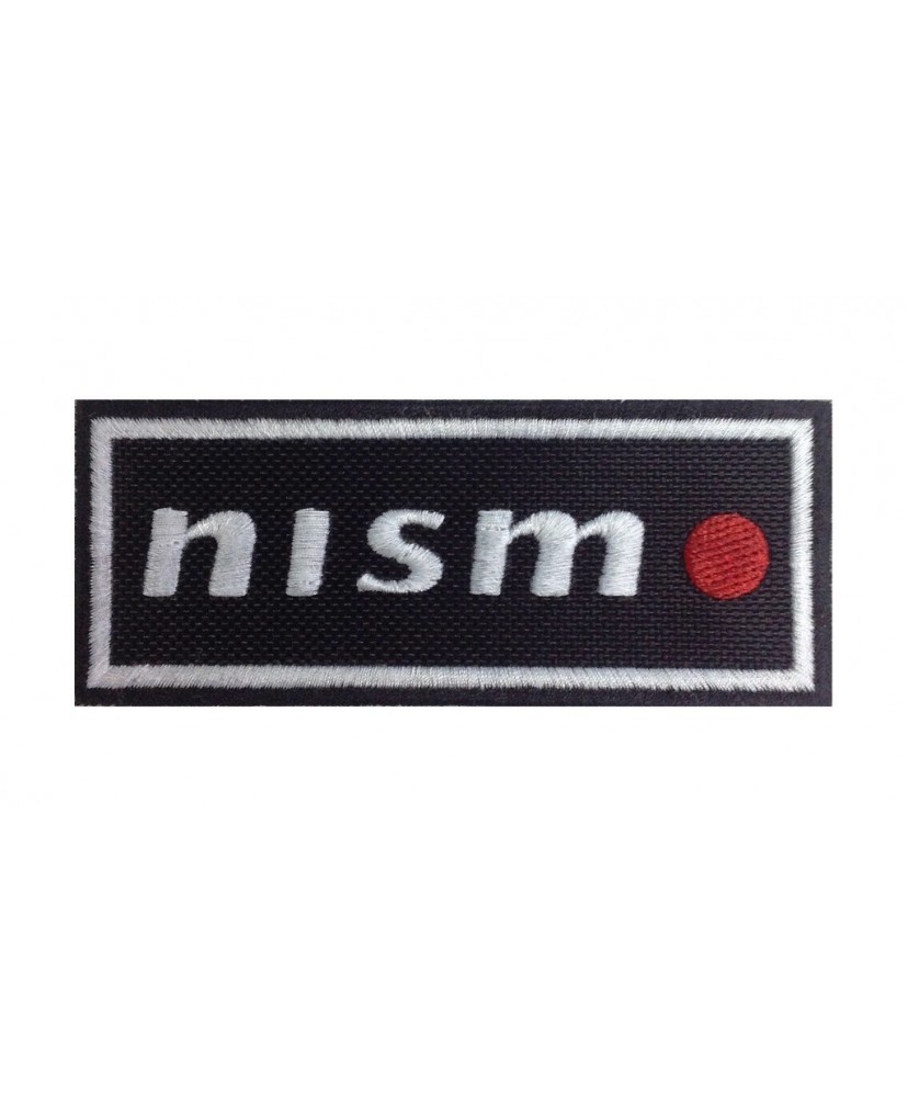 0624 Parche emblema bordado 10x4 NISMO Nissan Motorsport