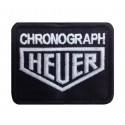 0503 Parche emblema bordado 8x6 HEUER CHRONOGRAPH TAG