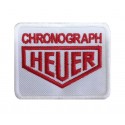 0831 Parche emblema bordado 8x6 HEUER CHRONOGRAPH TAG
