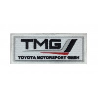 1292 Patch emblema bordado 10x4 TMG TOYOTA MOTORSPORT GMBH