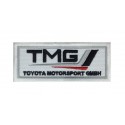 1292 Patch emblema bordado 10x4 TMG TOYOTA MOTORSPORT GMBH