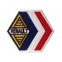 0329 Embroidered patch 9x7 RENAULT FRANCE ALPINE GORDINI RACING