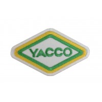 0333 Patch écusson brodé  6x4 YACCO