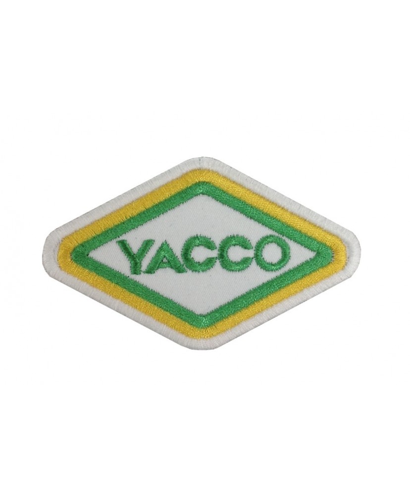 0333 Patch écusson brodé  6x4 YACCO