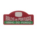 1296 Embroidered patch 10x4 RALLY PORTUGAL VINHO DO PORTO