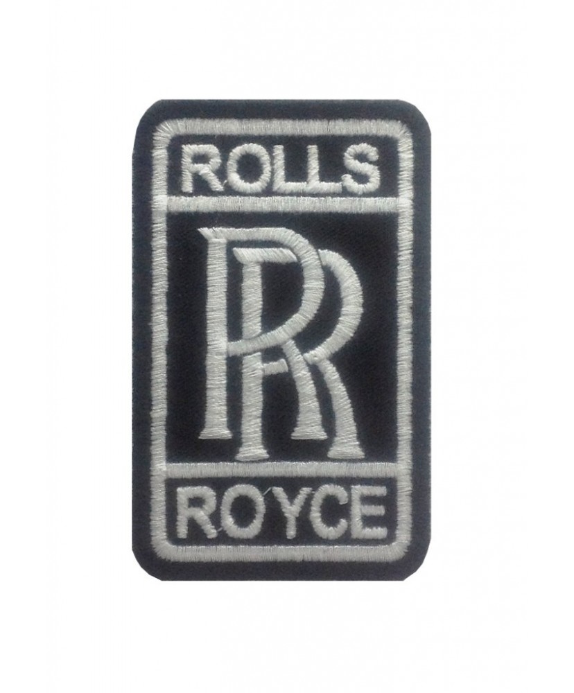 1297 Embroidered patch 9x5 ROLLS ROYCE