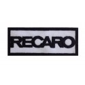 0217 Embroidered patch 10x4 RECARO