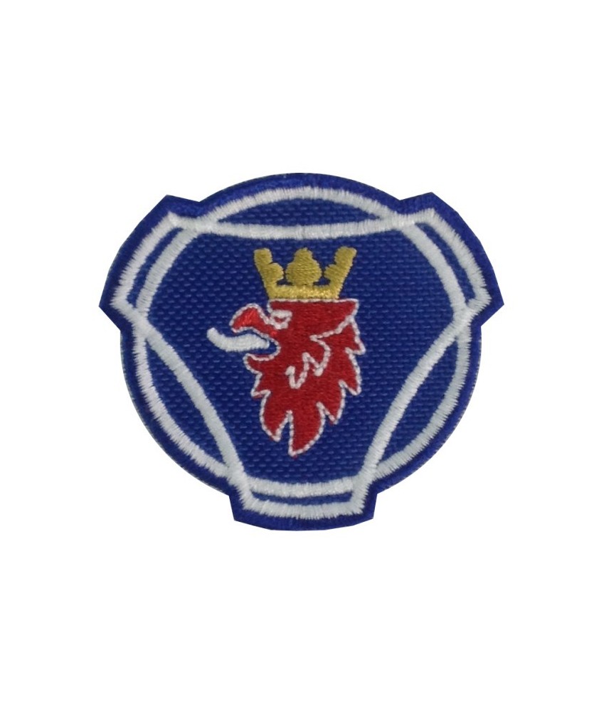 0969 Embroidered patch 6x5 SCANIA