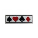 0700 Embroidered patch 13X4 POKER
