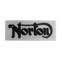 0548 Embroidered patch 10x4 NORTON MOTORCYCLES