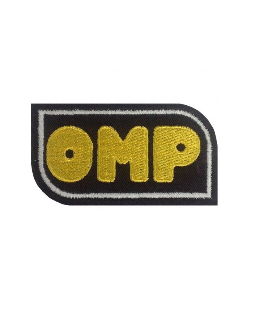 0381 Parche emblema bordado 8x4 OMP