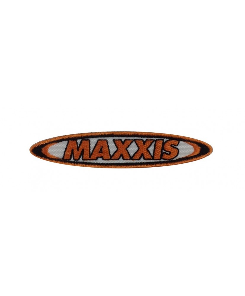 0158 Parche emblema bordado 11x2 MAXXIS