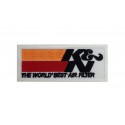 0084 Embroidered patch 10x4 KN AIR FILTER