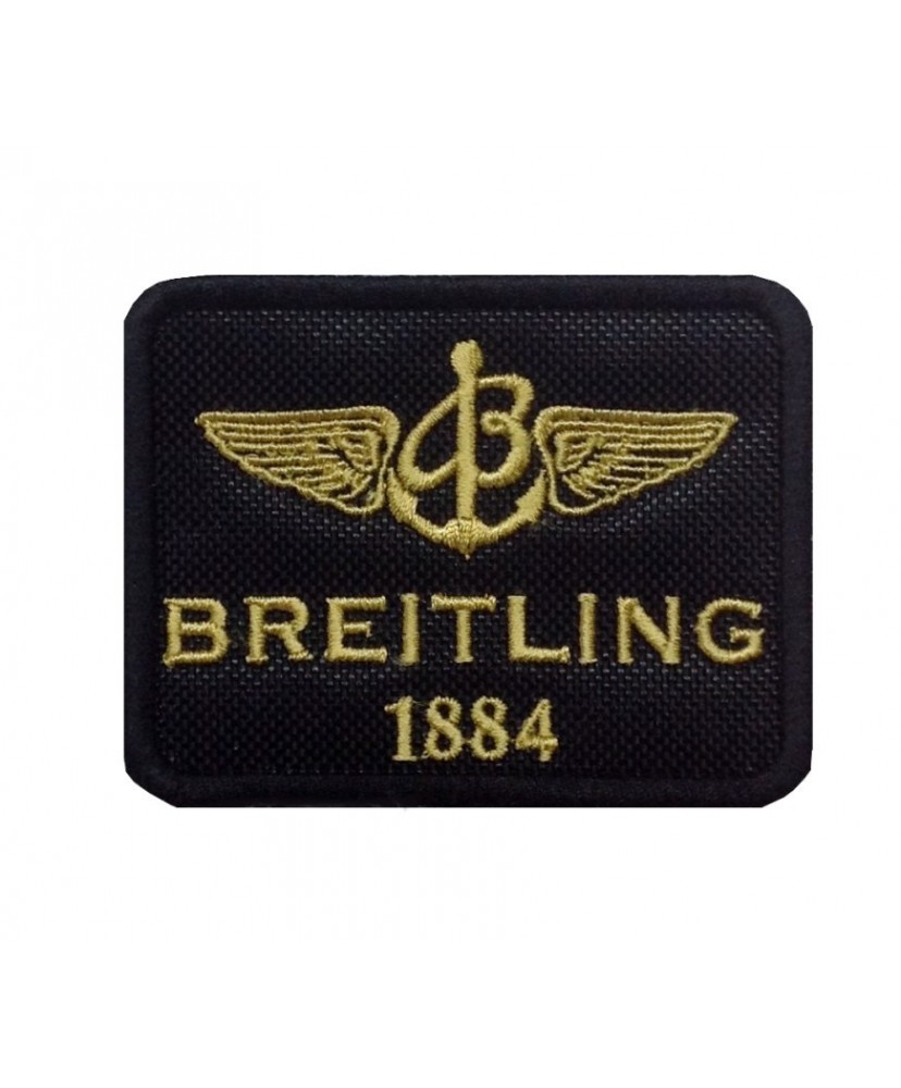 1308 Patch emblema bordado 8x6 BREITLING 1884
