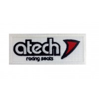 1313 Patch emblema bordado 10x4 ATECH RACING SEATS