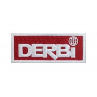 1317 Patch emblema bordado 10x4 DERBI