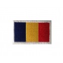 1328 Embroidered patch 6X3,7 flag ANDORA