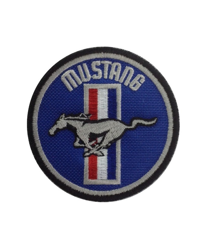 1332 Embroidered patch 7x7 FORD MUSTANG