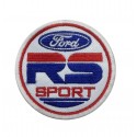 1333 Parche emblema bordado 7x7 FORD RS SPORT