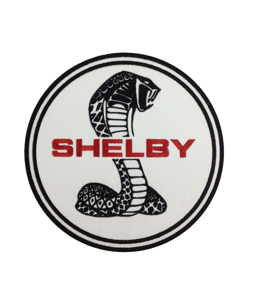 1340 Embroidered patch 22x22 SHELBY COBRA AC
