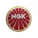 1342 Embroidered patch 7x7 NGK SPARKS PLUGS