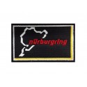 1345 Embroidered patch 10x6  NURBURGRING black