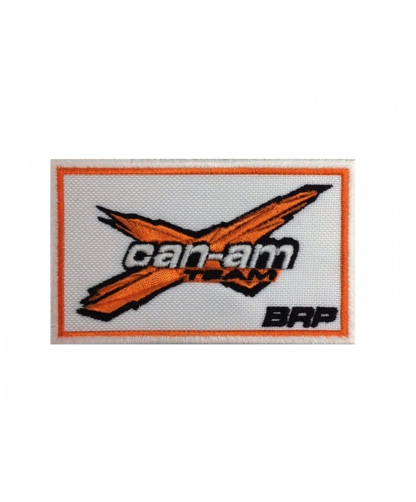 1357 Embroidered patch 10x6 BRP CAN-AM TEAM BOMBARDIER
