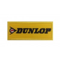 0744 Embroidered patch 10x4 DUNLOP