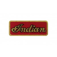 1362 Embroidered patch 10x4 INDIAN MOTORCYCLES