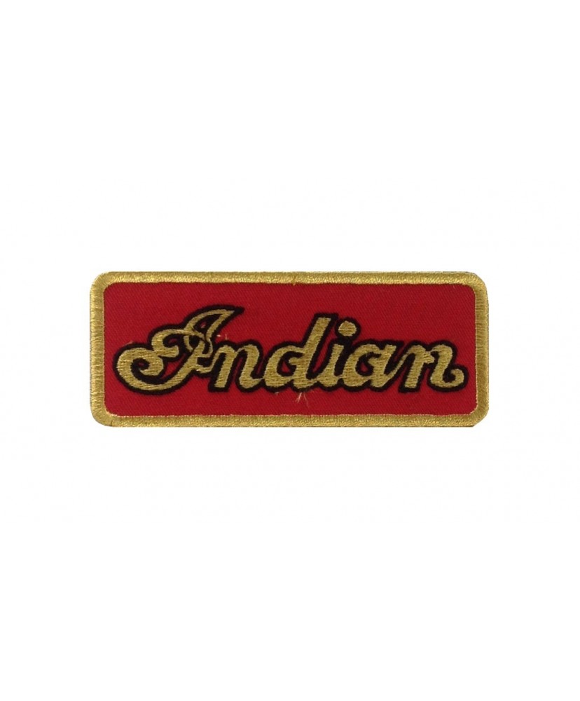 1362 Embroidered patch 10x4 INDIAN MOTORCYCLES