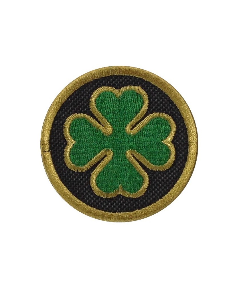 1099 Embroidered patch 5X5 OSSA clover