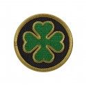 1099 Embroidered patch 5X5 OSSA clover