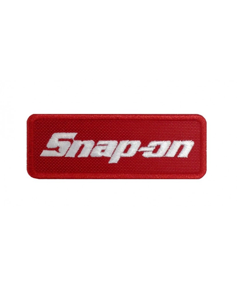 1371 Embroidered patch 10x3 SNAP-ON