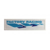 1374 Embroidered patch 11X3 YAMAHA FACTORY RACING