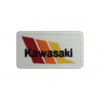 1376 Patch emblema bordado 8X5 KAWASAKI