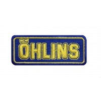 1377 Embroidered patch 10x4 OHLINS