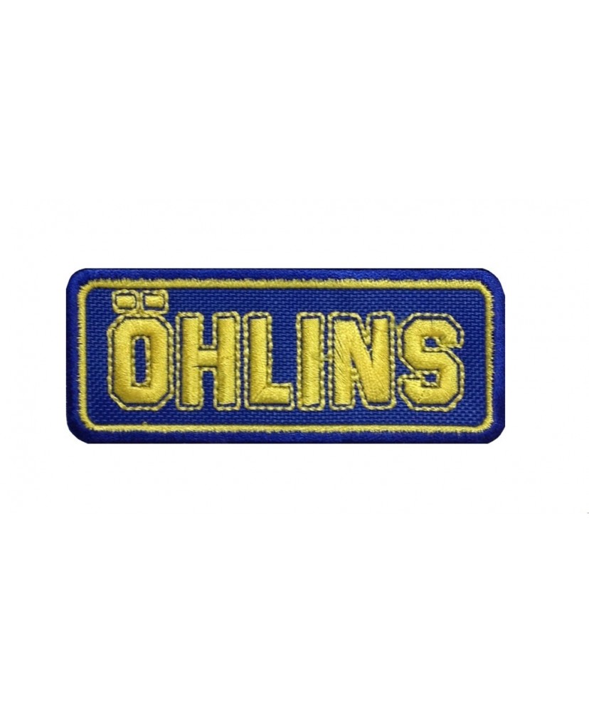 1377 Parche emblema bordado 10x4 OHLINS
