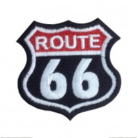 1380 Patch emblema bordado 6X6 ROUTE 66