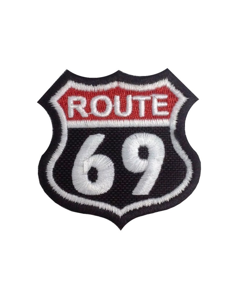 1381 Patch emblema bordado 6X6 ROUTE 69